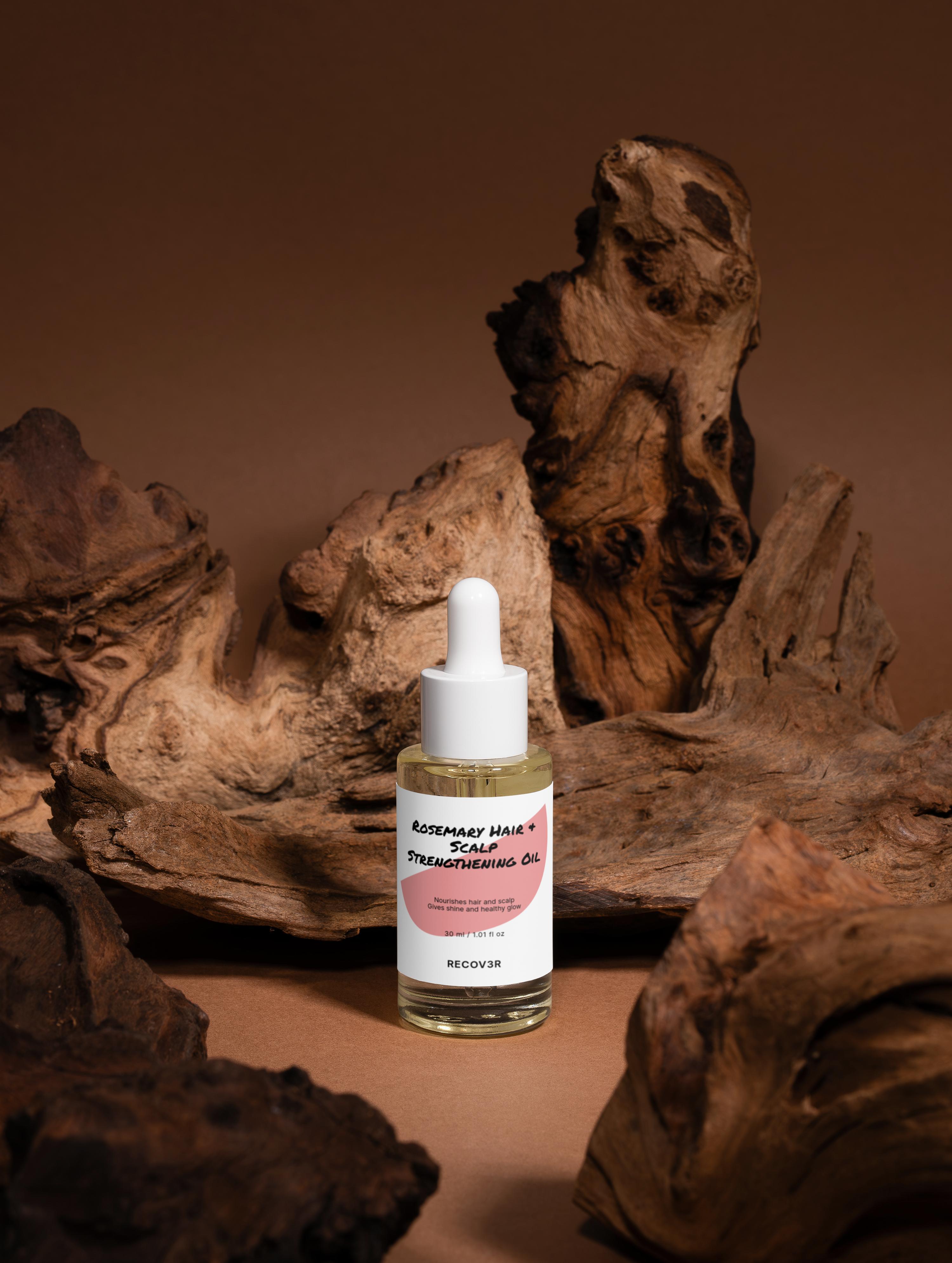 RECOV3R Rosemary Hair & Scalp Strengthening Oil