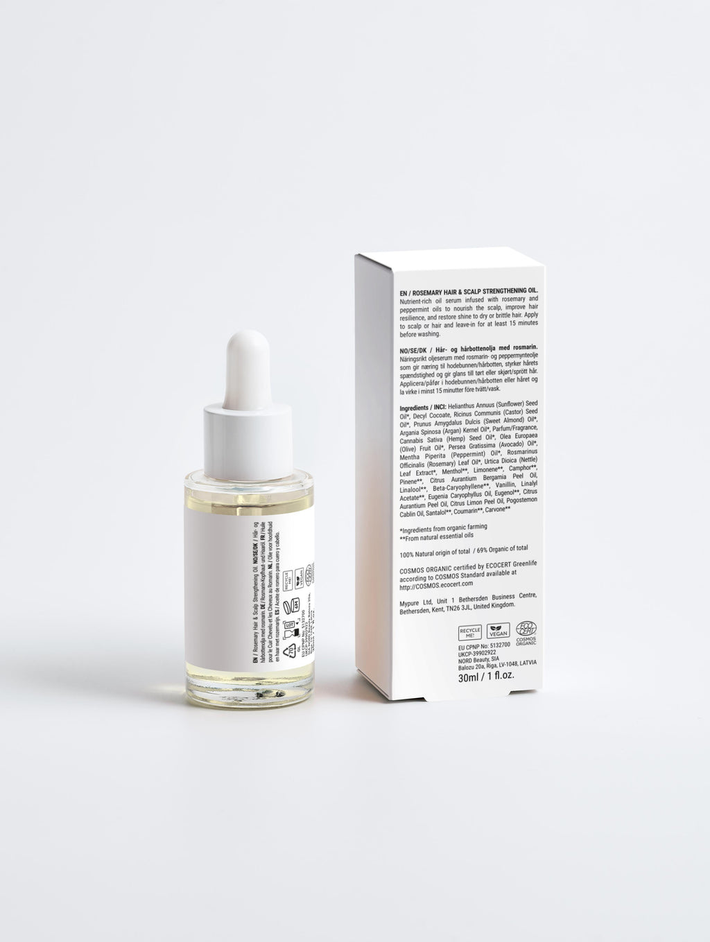 RECOV3R Rosemary Hair & Scalp Strengthening Oil