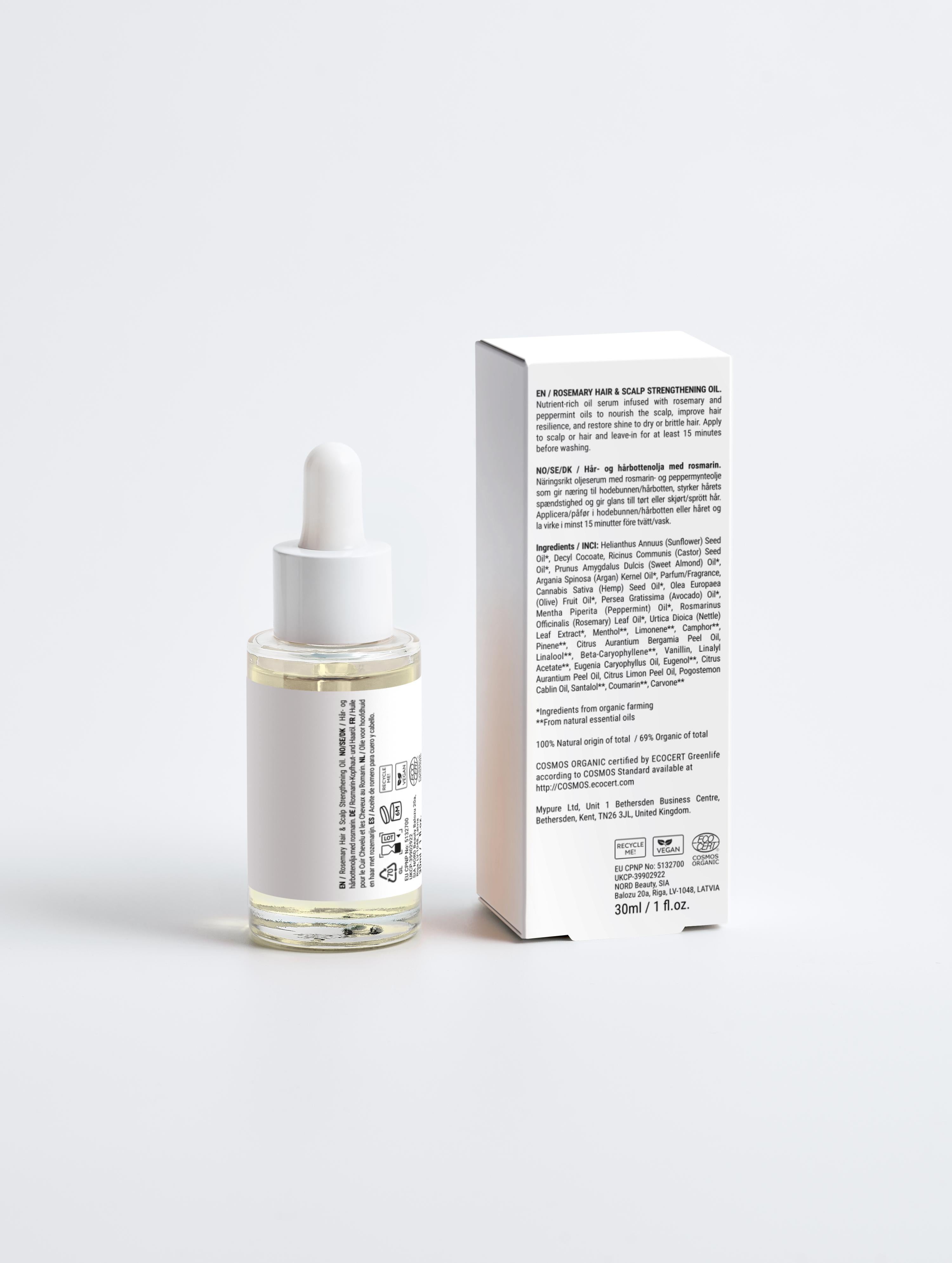 RECOV3R Rosemary Hair & Scalp Strengthening Oil